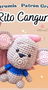 MariaDCrochet - Maria Dzul - Rito Kangaroo - Rito Canguro - Spanish - Free
