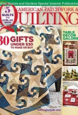 American Patchwork and Quilting Issue 137 December 2015