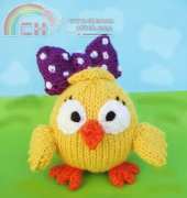 Knitted chicken