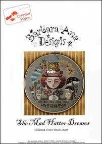 Creative Poppy - Barbara Ana Designs BAN321-102022 She Mad Hatter Dreams XSD