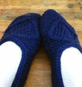 Betty Knit Slippers by knottygnome