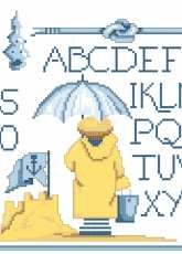 Bord de Mer - Seaside ABC sampler