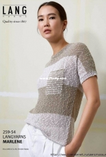 259-54 Lang Yarns Marlene by LANGYARNS SWITZERLAND - Russian