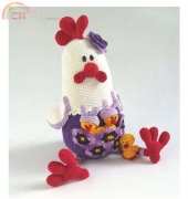 Woolytoons - Tessa van Riet-Ernst - Miss Violet - Dutch