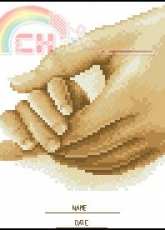 Vervaco 45.088 Hold my hand pcs