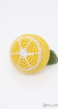 My Amigurumi Farm - Anna - Lemon Half - Free