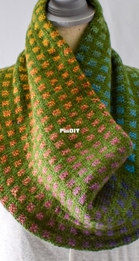 Skyscraper Windows Cowl by Babs Ausherman - Free