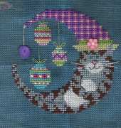 Stitchy Kitty SKEM10 Easter Kitty Moon
