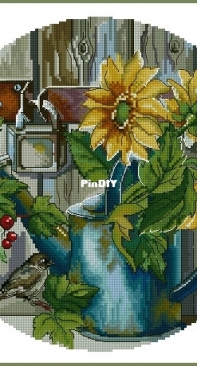 Paradise Stitch - Sunflowers by Olga Lankevich XSD