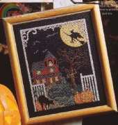 Haunted House by Barbara Core  from Cross Stitch Magazine Issue 43