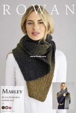 ROWAN-Marley Scarf by Lisa Richardson-Free