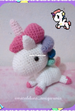 Mini unicornio terminado!!