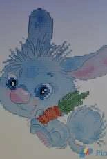 Hare with carrots by Natacha4000 XSD