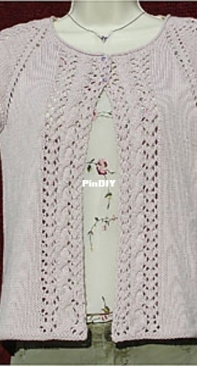 Zoe Cardi - Cheri Christian - c2knits