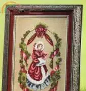 Victorian Christmas Eve by Nora Corbett from Cross Stitch and Needlework January 2008