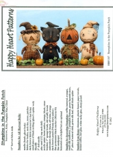 Happy Heart Patterns-HHF 317-Stumpkins In The Pumpkin Patch