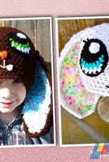 You Drive Me Crafty - Donna McGonigal - Buttercup The Floppy Eared Bunny Hat