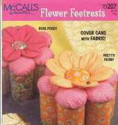 McCalls-15207- Flower Footrests