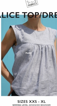 Alice Top/Dress by Tessuti Fabrics