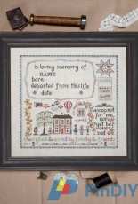 Jeannette Douglas Designs - Memorial Sampler