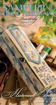 Sampler and Antique Needlework Quarterly SANQ - Vol.41 - Winter 2005