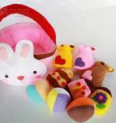 July Hobby - Bunny and Easter Eggs