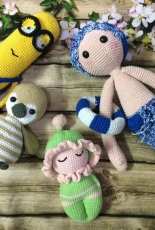 amigurumi toy baby