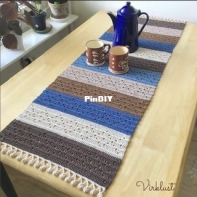 Virklust - Karin Ashammar - Geometry Table Runner - Free