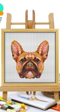Awesome Pattern Studio - CS1121 - French Bulldog XSD