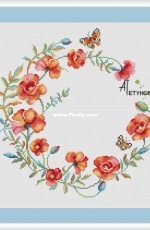 Poppy wreath by Anna Petunova XSD