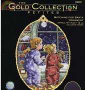 Dimensions - The Gold Collection Petites 8699 Watching For Santa Ornament XSD