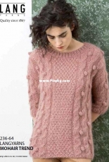 Lang Yarns 236-64 Mohair Trend - English, German, French, Dutch