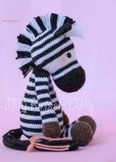 MyKrissieDolls- Kristel Droog - Betje the zebra - English - Free