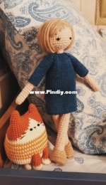 [Finished] A girl with a cat