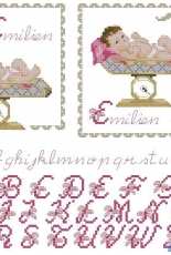 LBP Les Brodeuses Parisiennes Tendresse Pink xsd