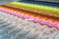 Melting Marl Blanket by Stephen West