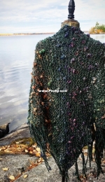 Bibi Boho Shawl by Rae Brenne-Free