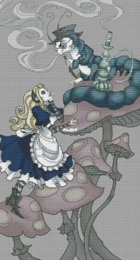 Alice Wth Absolem by Alisa Okneas