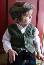 Highbury Vest by Ella Austin (unisex 6m - 6y)