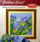 Riolis 775 Dragonflies Picture and Glasses Holder XSD