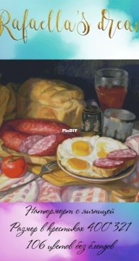 Rafaella’s dream- Still life with fried eggs by Angelica Gritsan -XSD