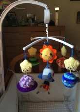 Cosmic Space Baby Mobile