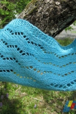 Bluebird Scarf by Breean Elyse Miller -English-Free
