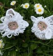 Beauty Crochet Pattern- Baby Lamb Crochet Shoes Pattern