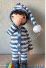 Crejanne Creations - Sven in Pyjamas - Sven in Pijamas - Translated