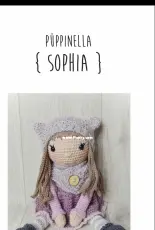 Wolltastisch Handmade - Alexandra Schwarz - Little Doll Sophia - Püppinella Sophia - German