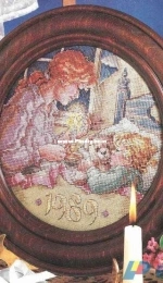 The Night Before Christmas from Cross Stitch and Country Crafts Magazine Nov/Dec 1989 XSD