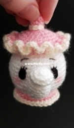 Delinlea - Danielle - Mrs. Potts Ufufy Amigurumi - Free