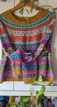 Nomad Stitches - Sandra Gutierrez - Mosaic Jumper Light