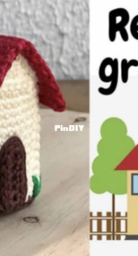 Jus Marrie Crochet - Jusmayre Rosa - Small House - Casinha - Portuguese - Free